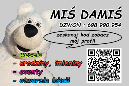 Miś Damiś - wynajem animatora zdjęcie 1